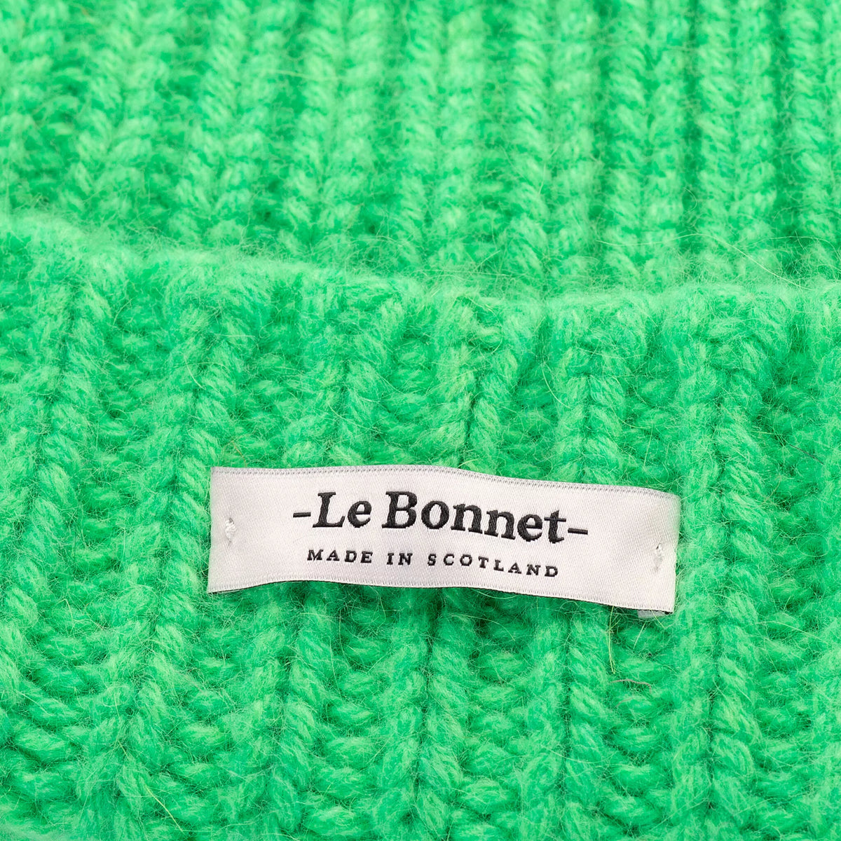 Le Bonnet Beanie Logo - Neon green