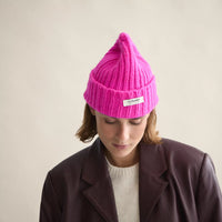 Le Bonnet Beanie Logo -Poppy Pink