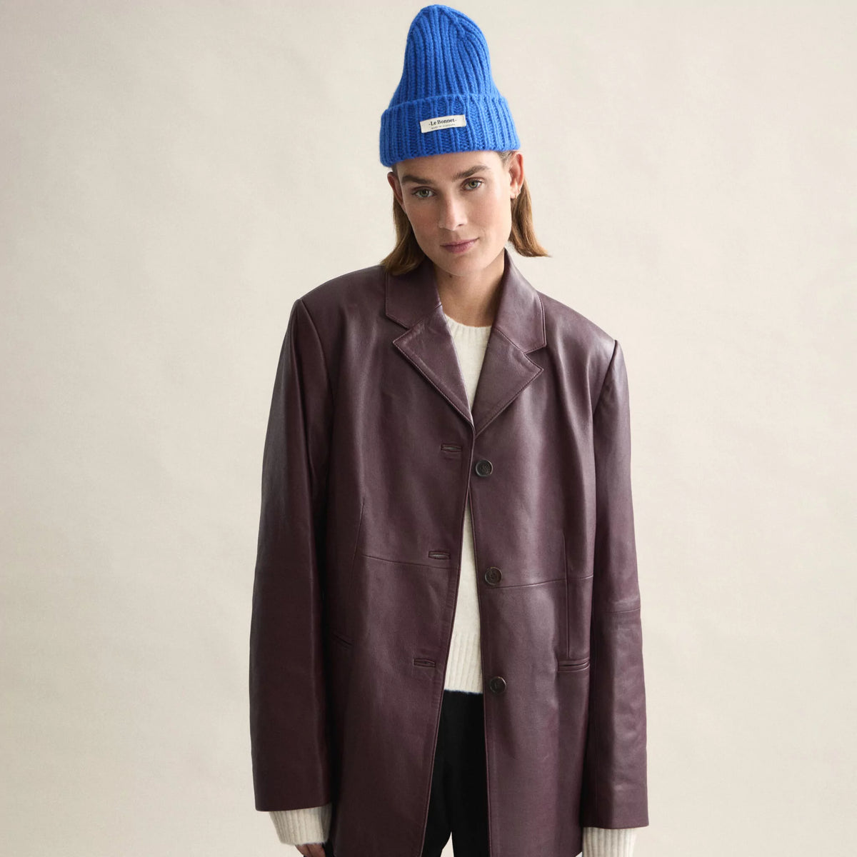 Le Bonnet Beanie Logo - Royal Azure