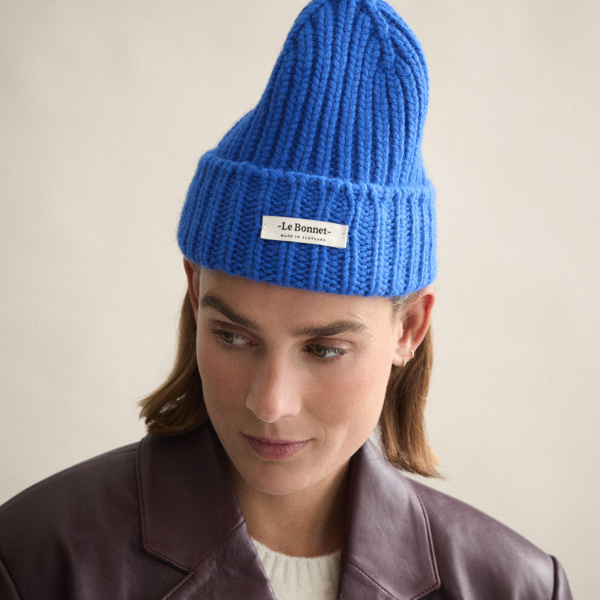 Le Bonnet Beanie Logo - Royal Azure