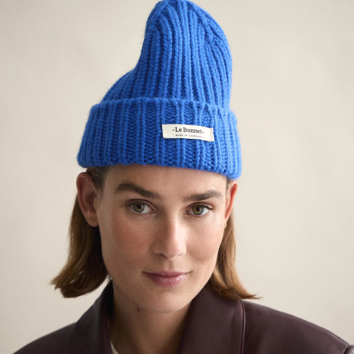 Le Bonnet Beanie Logo - Royal Azure