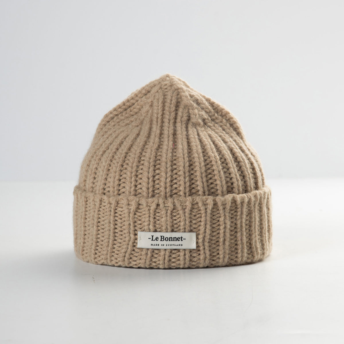 Le Bonnet Beanie Logo - Sand
