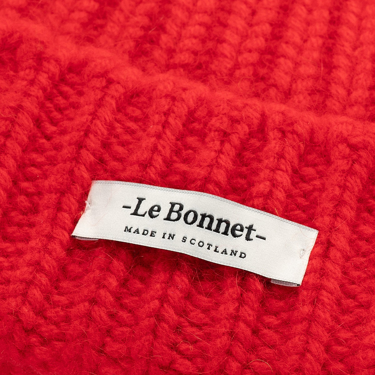 Le Bonnet Beanie Logo - Crimson