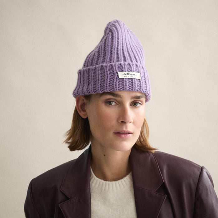 Le Bonnet Beanie Logo - Lavender