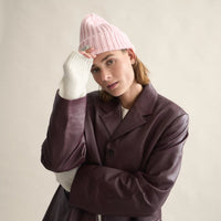 Le Bonnet Beanie Logo - Blush