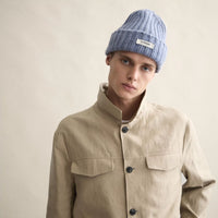 Le Bonnet Beanie Logo - Wasched Denim
