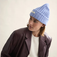 Le Bonnet Beanie Logo - Light Blue Sky