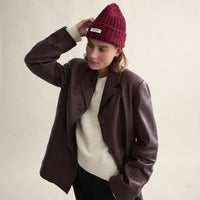 Le Bonnet Beanie Logo - Wine