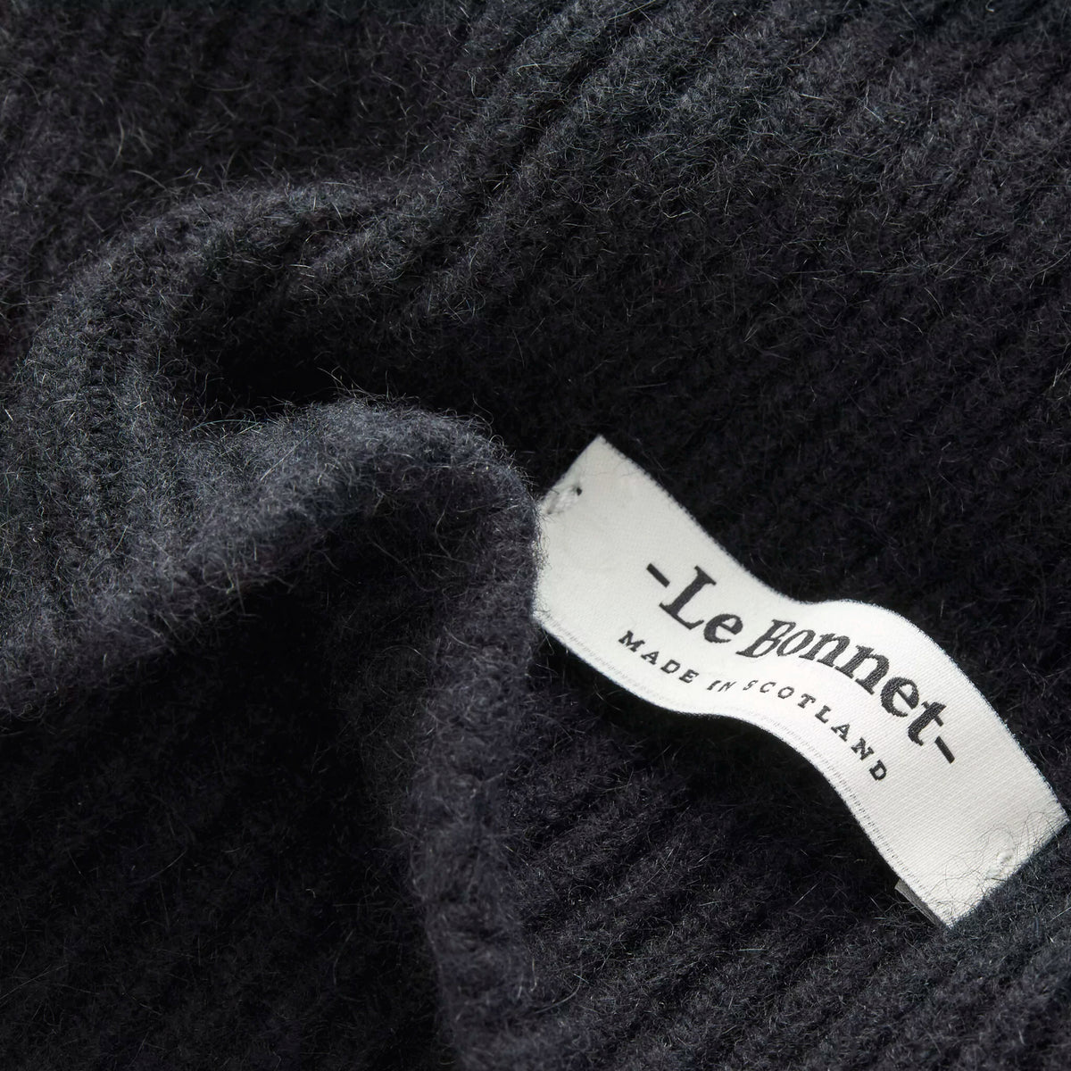 Le Bonnet Schal - Onyx Black