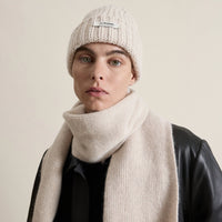 Le Bonnet Beanie Logo - Ivory