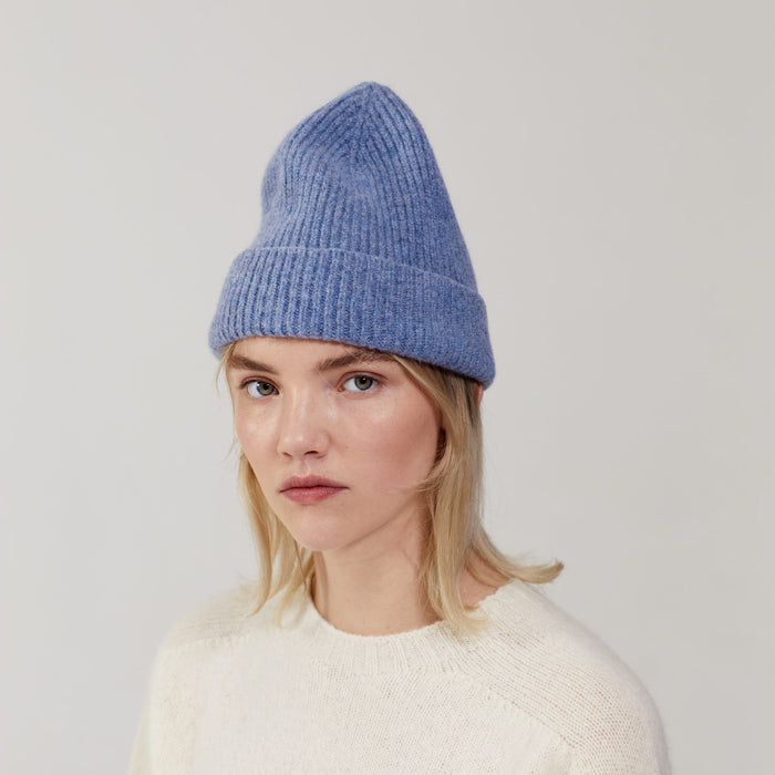 Le Bonnet Beanie - Wasched Denim