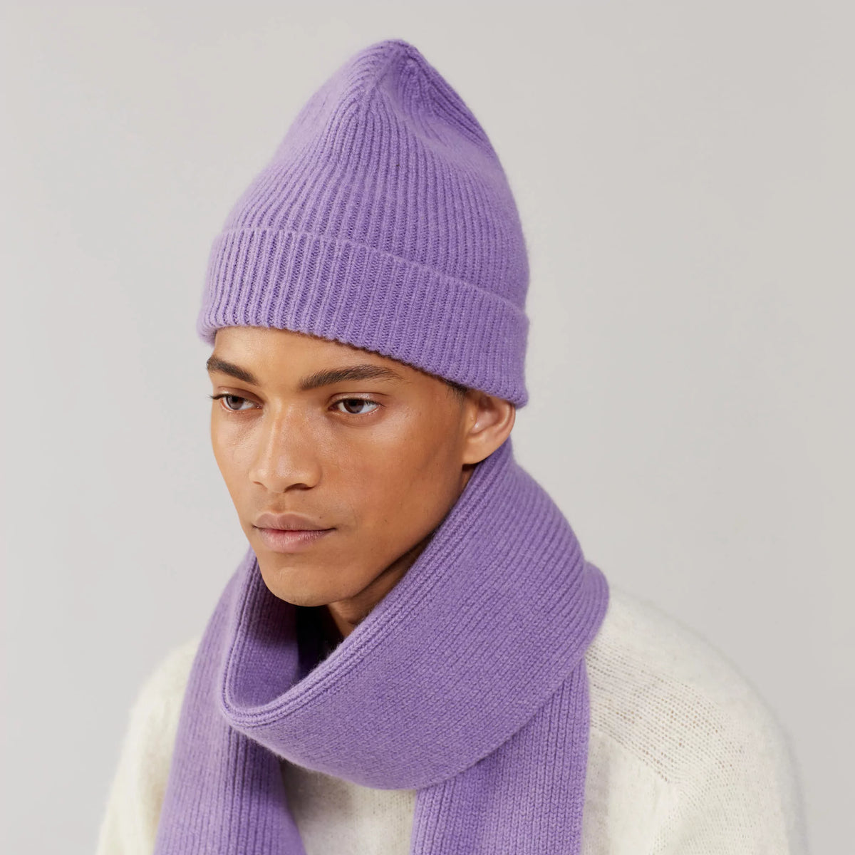 Le Bonnet Schal -Lavender