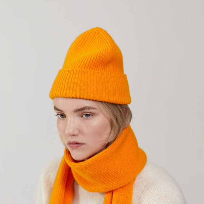 Le Bonnet Beanie - Orange Peel NEU!