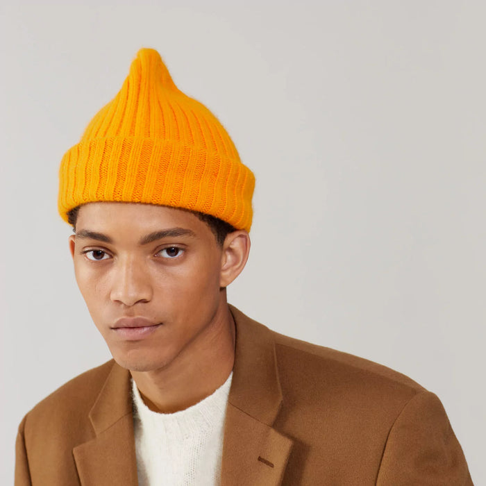 Le GRAND Beanie - Orange Peel NEU!