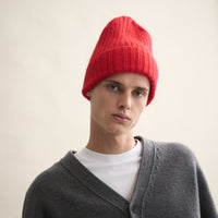 Le GRAND Beanie - Crimson