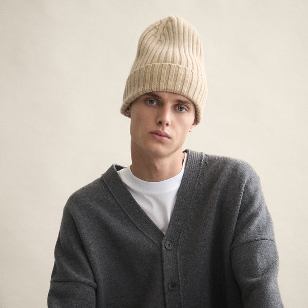 Le GRAND Beanie - Sand