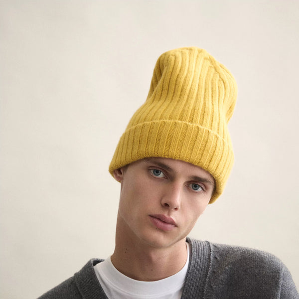 Le GRAND Beanie - Mustard