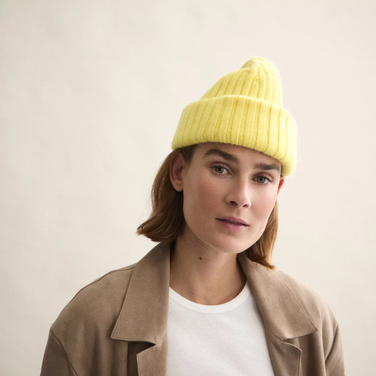 Le GRAND Beanie - Acid Yellow
