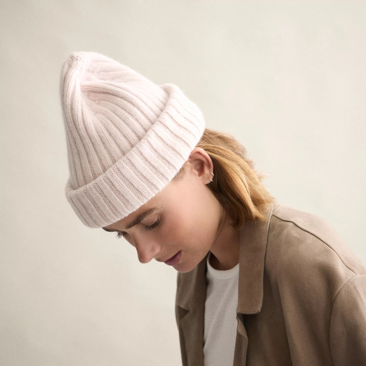 Le GRAND Beanie - Misty Rose