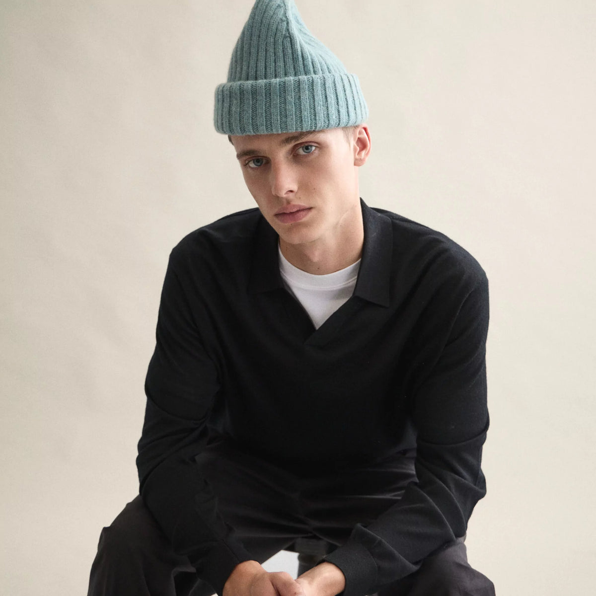 Le GRAND Beanie - Basil NEU