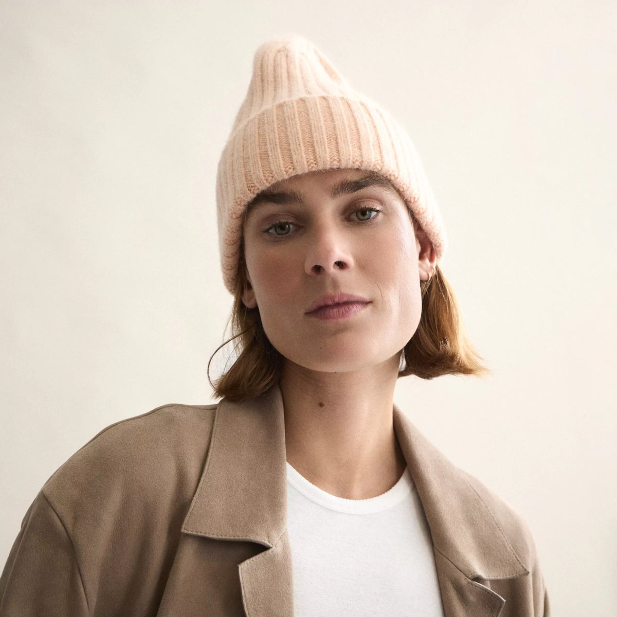 Le GRAND Beanie - Peach