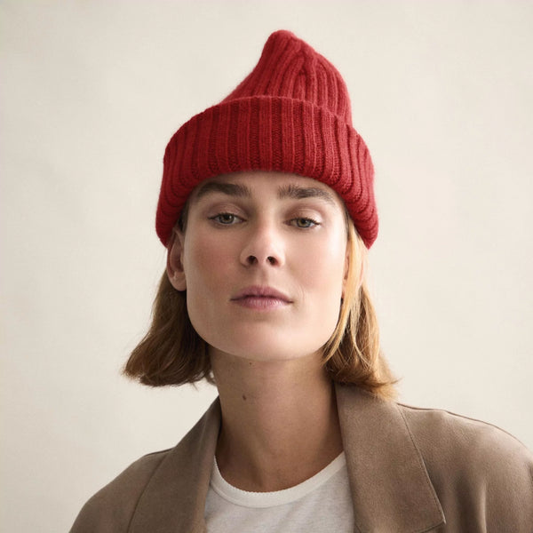 Le GRAND Beanie - Framboise NEU!
