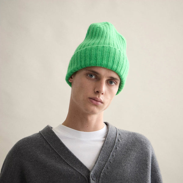 Le Grand Beanie - Neon Green
