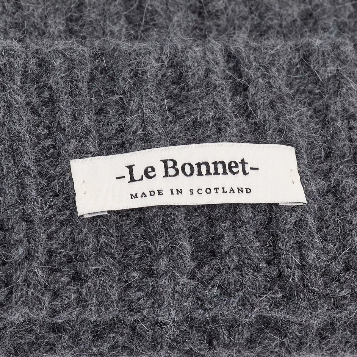 Le Bonnet Beanie Logo - Graphite