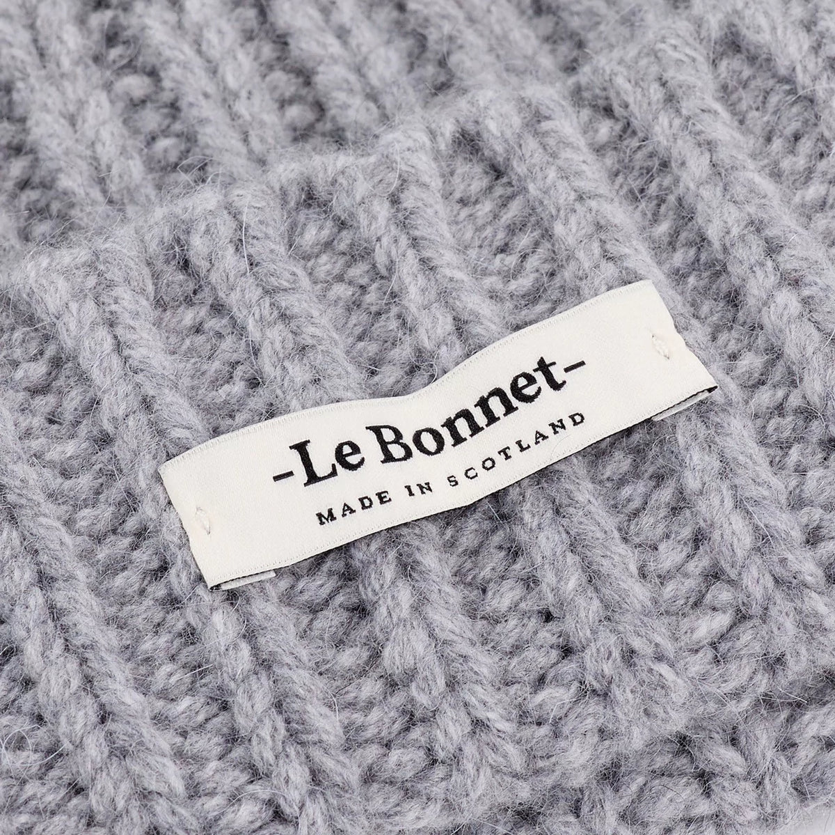 Le Bonnet Beanie Logo - Smoke