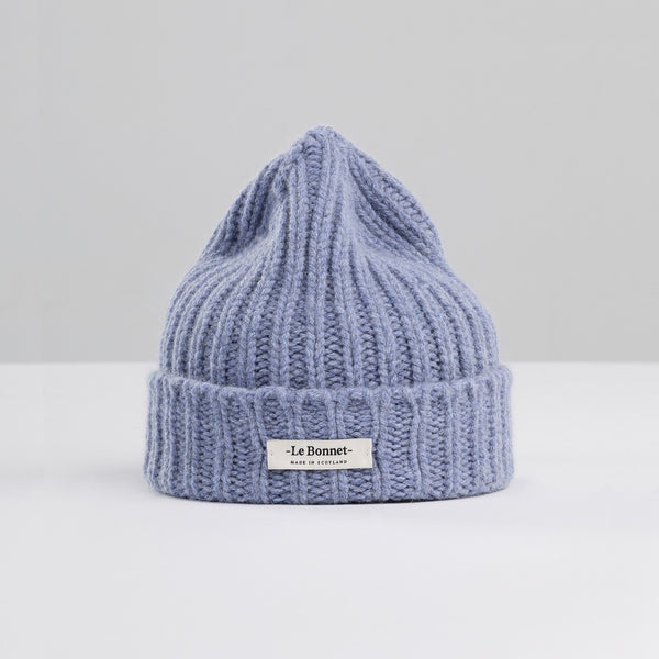 Le Bonnet Beanie Logo - Wasched Denim