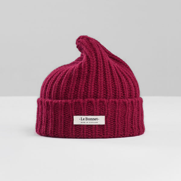 Le Bonnet Beanie Logo - Wine