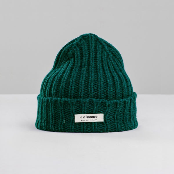 Le Bonnet Beanie Logo - Moss
