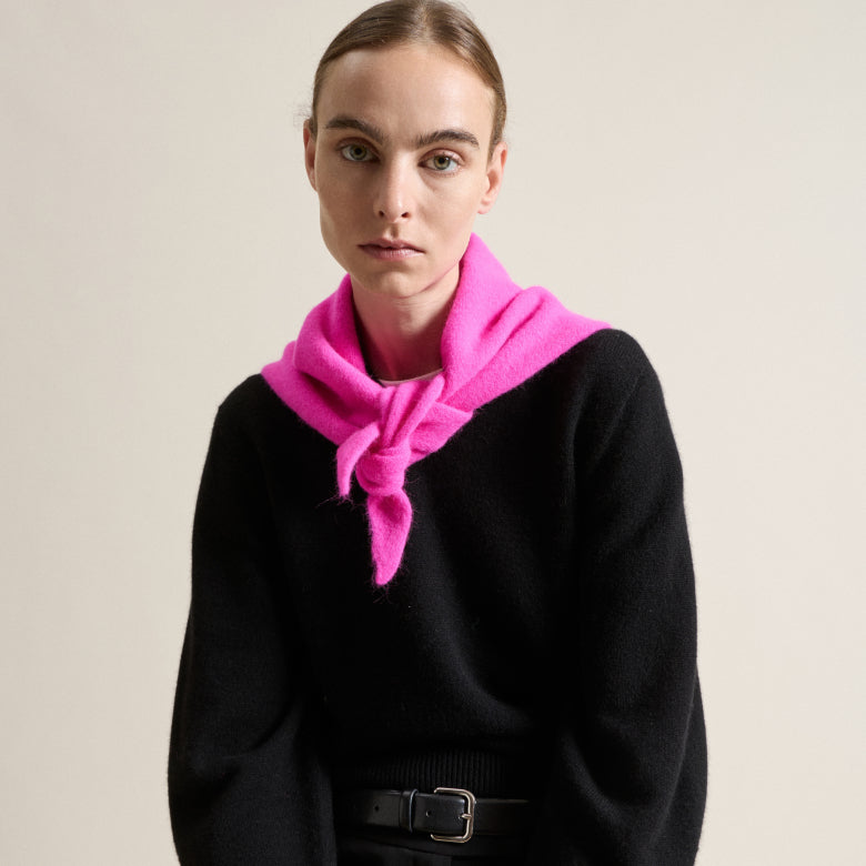 Le Bonnet Bandana - Poppy Pink
