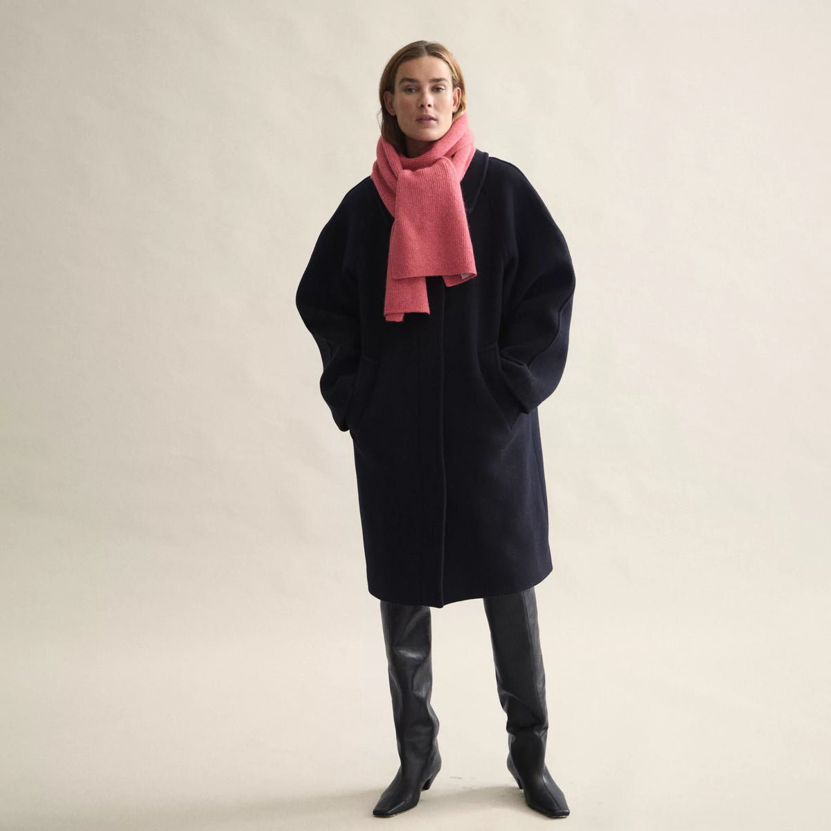 Le Bonnet Schal - Fuchsia