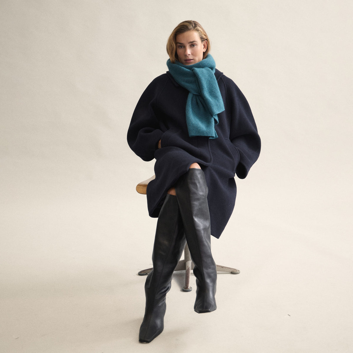 Le Bonnet Schal  - Petrol