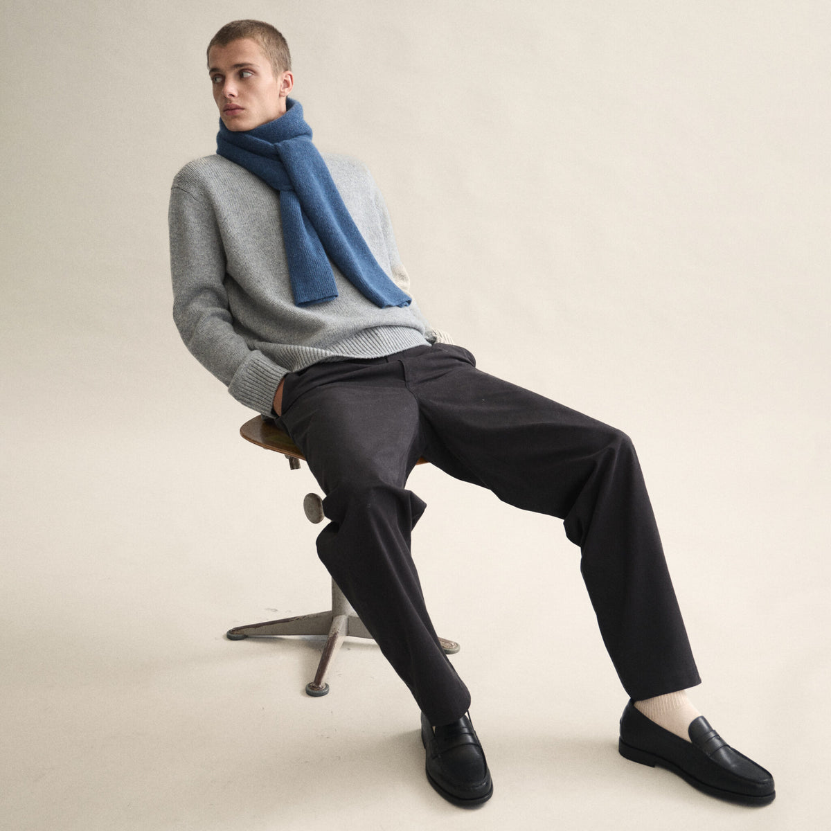 Le Bonnet Schal - Steel