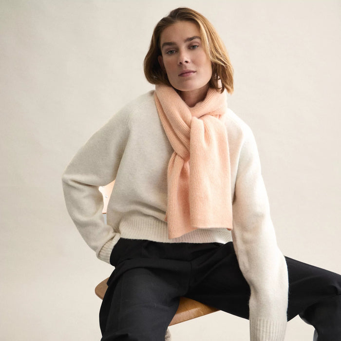 Le Bonnet Schal - Peach