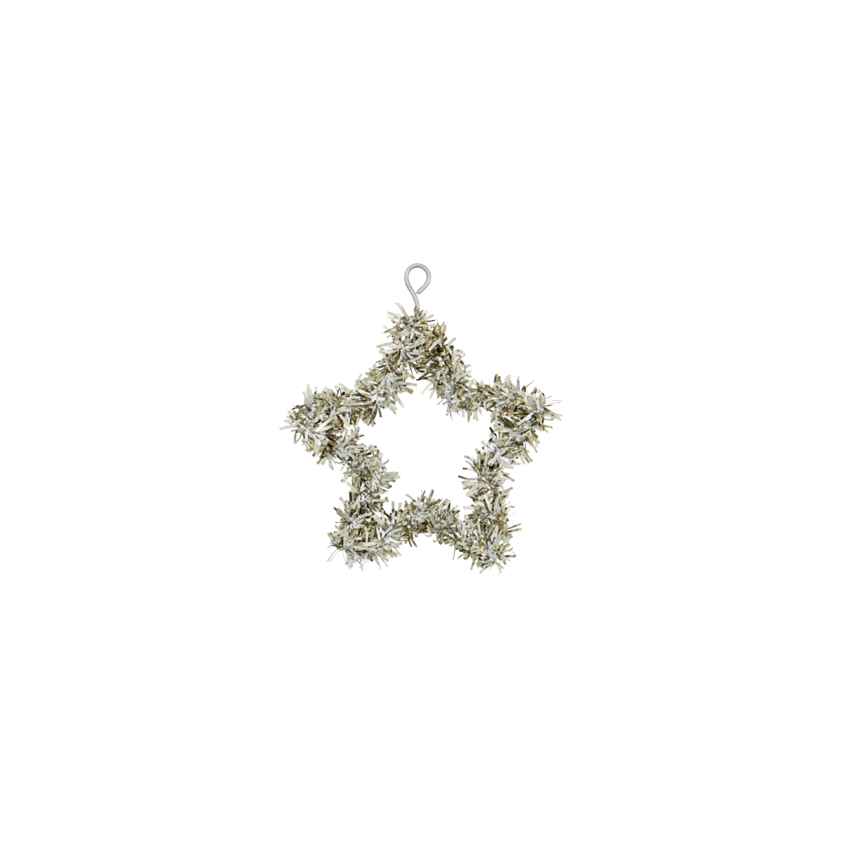 Ornament - Joy Star, Silber oxidiert