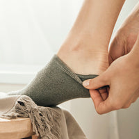 Meraki - Pflege Socken Grau