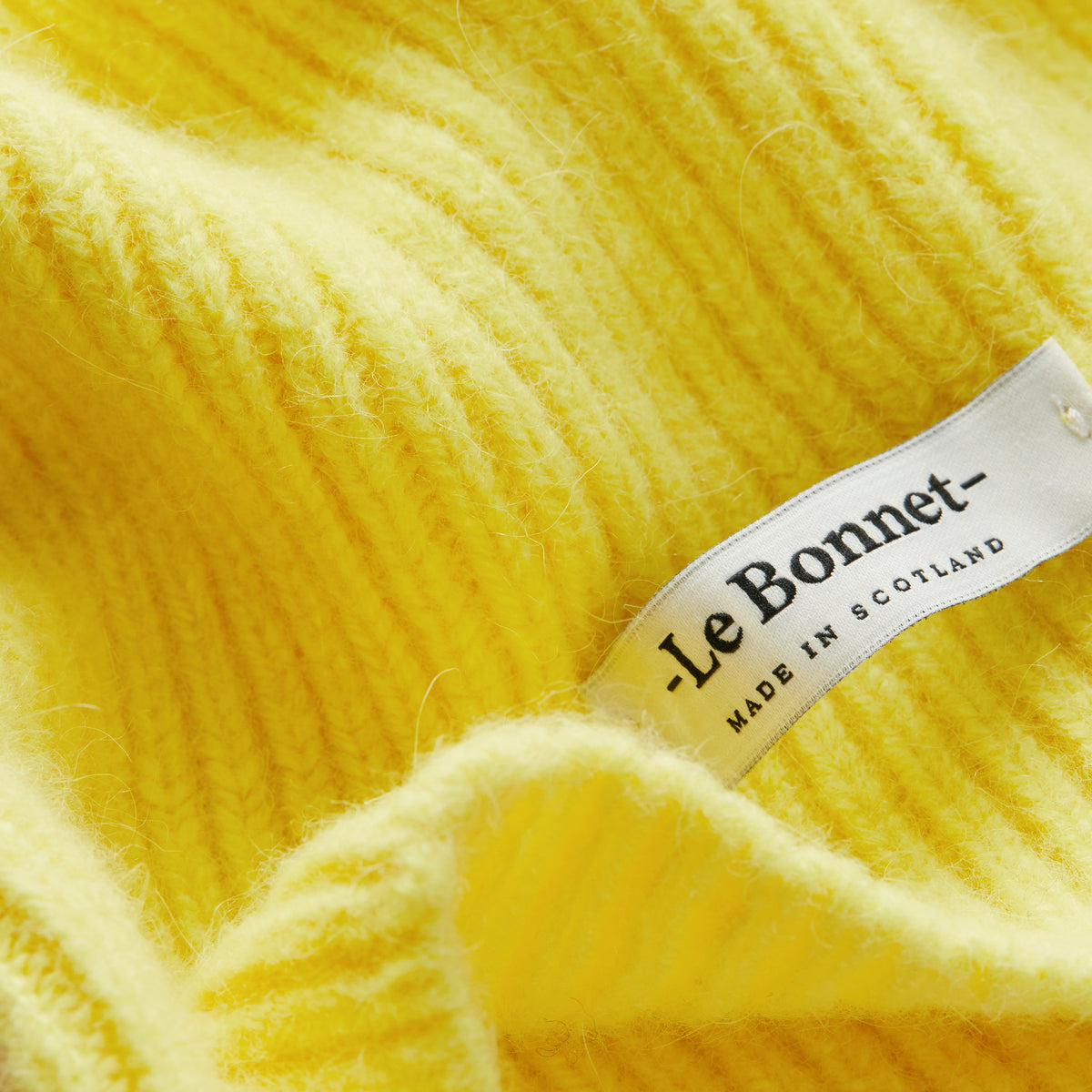 Le Bonnet Schal - Acid Yellow