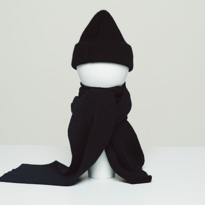 Le Bonnet Schal - Onyx Black