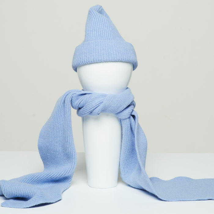 Le Bonnet Schal - Light Blue Sky