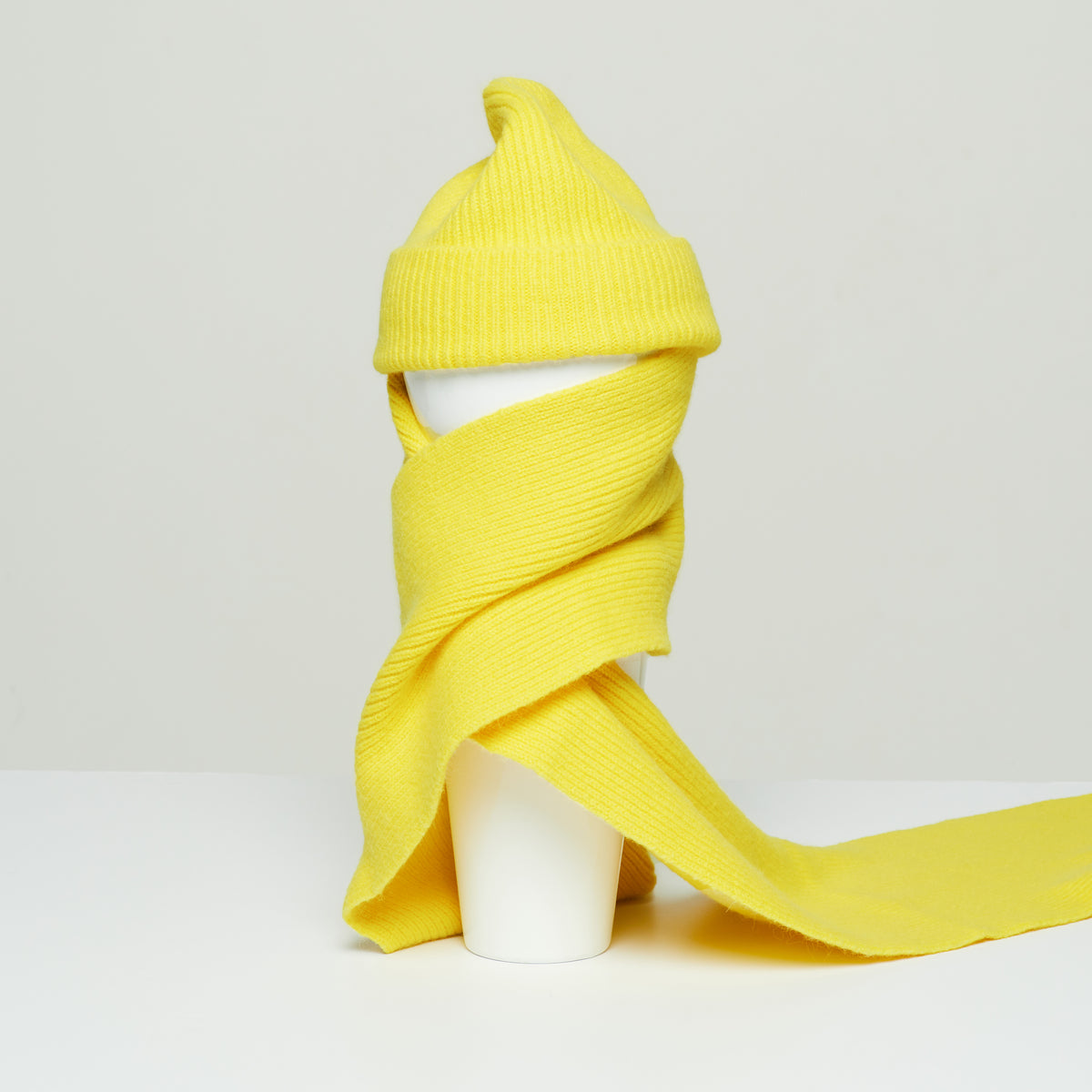 Le Bonnet Schal - Acid Yellow