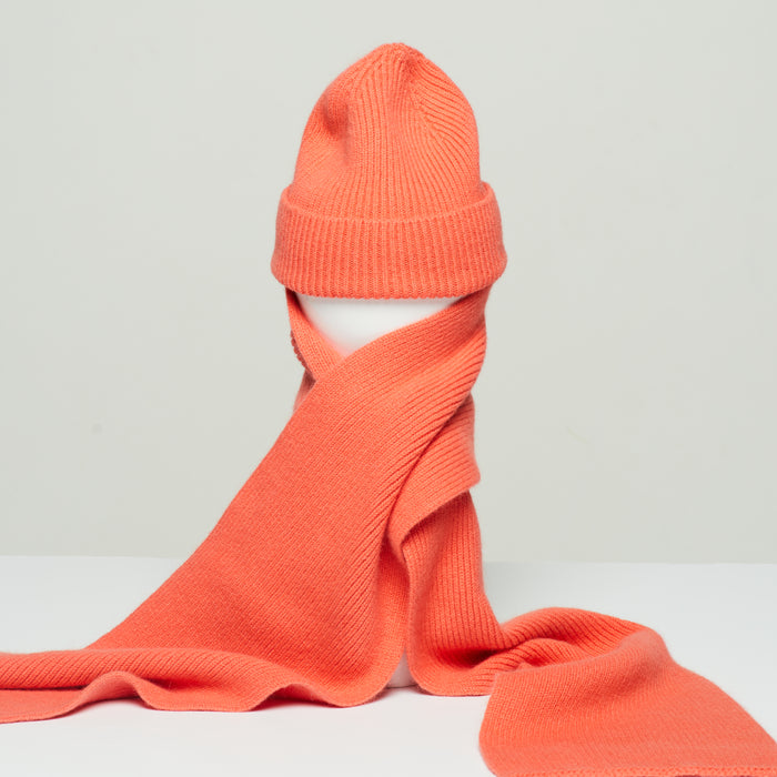 Le Bonnet Schal - Salmon NEU