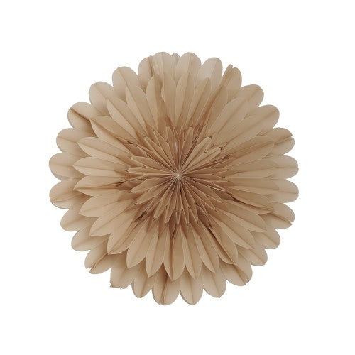 Watt & Veke - Papierstern Lotus - 60 cm Beige