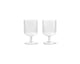 Ferm Living - Ripple Weinglas 2er Set