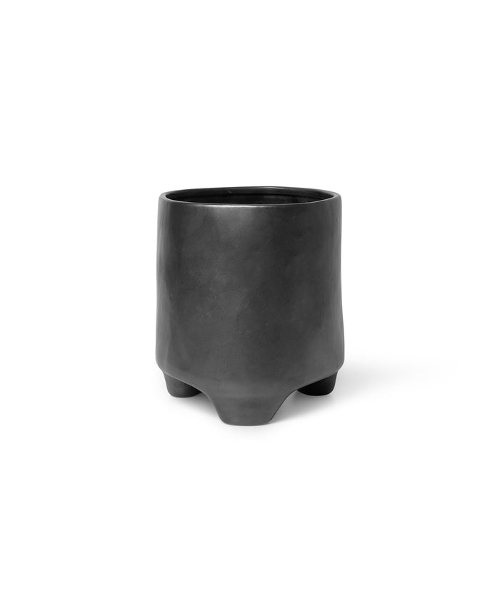 Ferm Living - Esca Blumentopf Schwarz