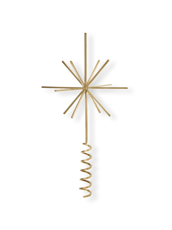 Ferm LIVING - Christbaumspitze Messing