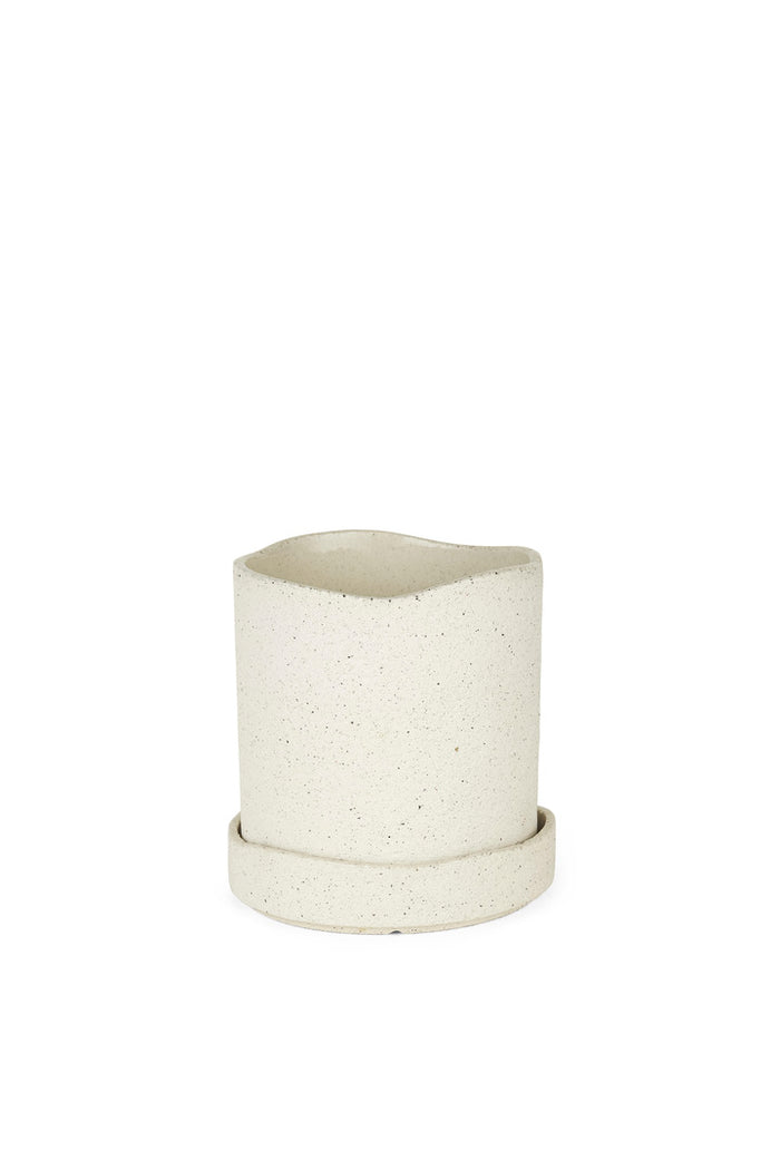 Ferm Living - Uneru Topf Weiss
