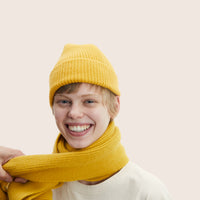Le Bonnet Schal - Mustard